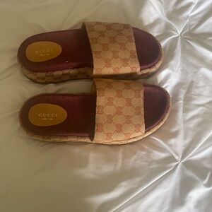 Gucci platform sandals